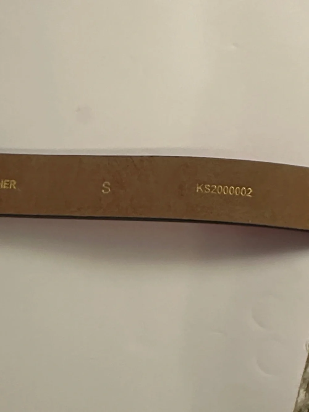 Kate Spade New York In The Loop Red Genuine Leather Bow Belt - Size Small
